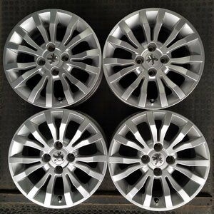 管理番号：Ｓ1-26【4本価格】【16×6J 4x108 ET+27 ハブ65】プジョー 純正・店頭直接引取可能・下取り可能