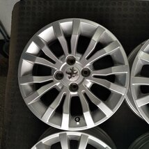 管理番号：Ｓ1-26【4本価格】【16×6J 4x108 ET+27 ハブ65】プジョー 純正・店頭直接引取可能・下取り可能_画像5