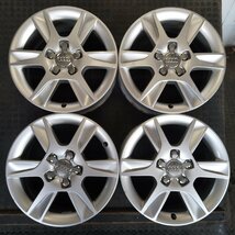 管理番号：S2-3【４本価格】【16x6.5J 5x112 ET+50 ハブ57】Audiアウディ純正 A3等・店頭直接引取可能・下取り可能_画像1