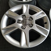 管理番号：S2-3【４本価格】【16x6.5J 5x112 ET+50 ハブ57】Audiアウディ純正 A3等・店頭直接引取可能・下取り可能_画像7