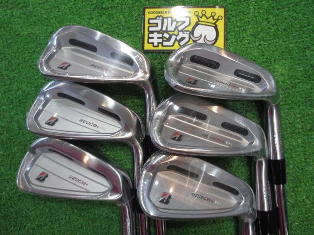 ブリヂストン 222CB+ アイアン 6本セット [NS PRO MODUS3 TOUR 120