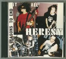 heresy　ヘレシー ／ バンドを解散させる20の方法　国内ＣＤ　　検～ discharge chaos u.k g.b.h crass e.n.t doom_画像1