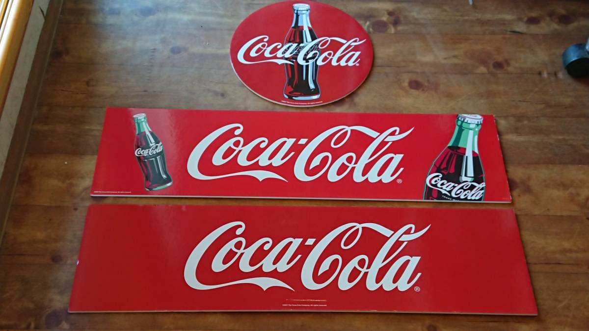 コカコーラ coca-cola 実使用 看板 約30cm 鉄製 | futureofcentrecourt.com