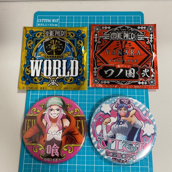 ONE PIECE 輩缶バッジ ボニー ウルティ