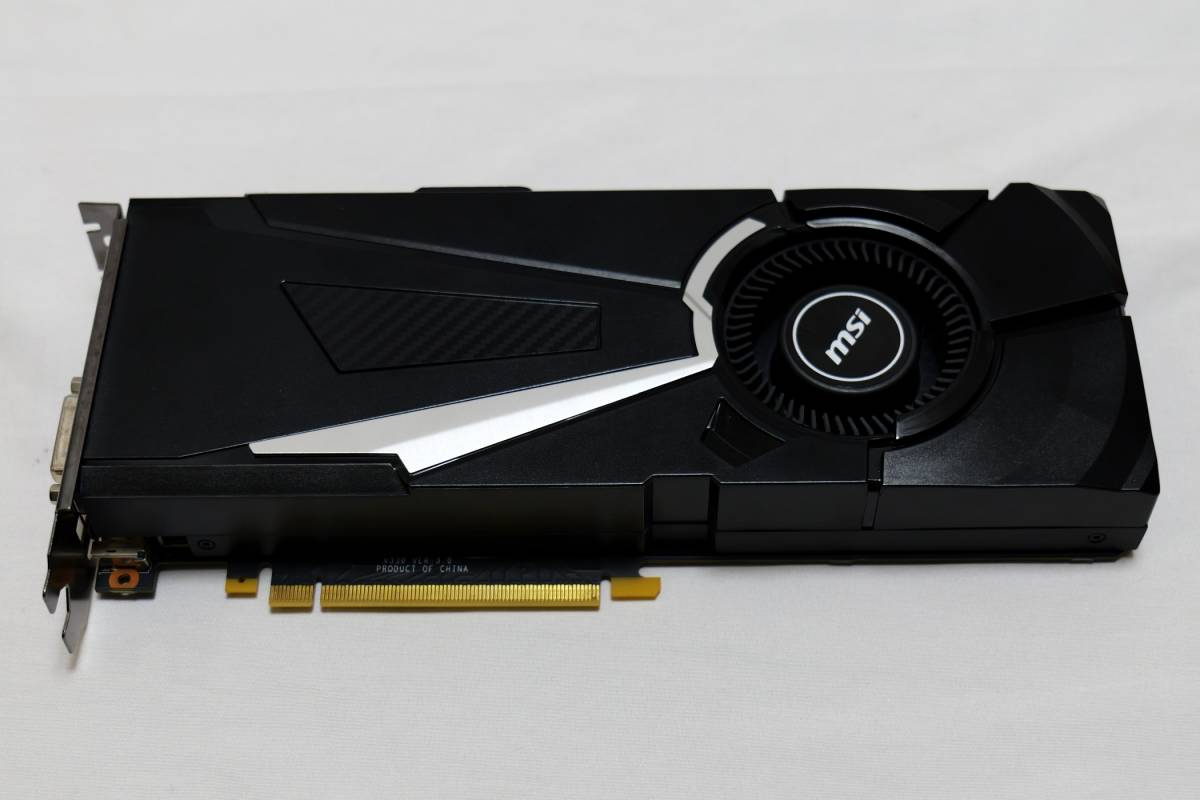 オンラインショップ NVIDIA GTX 1080 AERO 8G OC PCI-Express