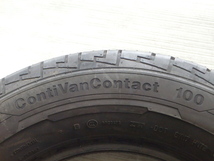 コンチネンタル ContiVanContact 100 205/75R16C LT 113/111R 10PR 新品処分 4本セット サマータイヤ 2019年製_画像2