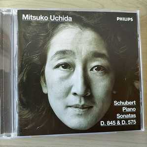 Mitsuko Uchida 『Schubert Piano Sonatas D,845&D,575』 中古CD 