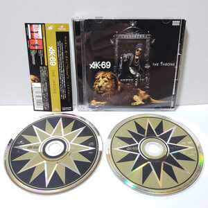 【超貴重!!!】AK-69★THE THRONE★CD+DVD付き 初回限定盤★良品 即決