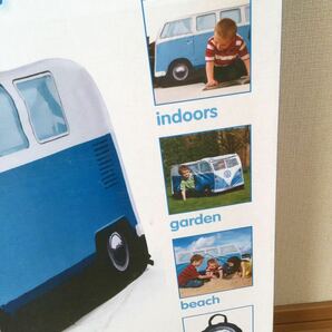 VW campervan play tent/フォルクスワーゲン バン/プレイテント/キッズテント/水色の画像6