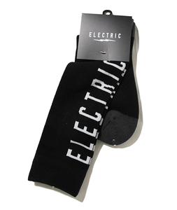 ELECTRIC (エレクトリック) ハイソックス 靴下 UNDER VOLT SOCKS BLACK (E23A10) スノボー スノーボード Snowboard