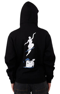 Polar Skate Co., (ポーラー) パーカー プルオーバー No Complies Forever Pullover Hoodie Black スケボー SKATE SK8 スケートボード