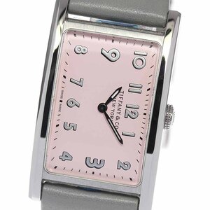 * superior article * box * written guarantee attaching .[TIFFANY&Co.] Tiffany East waist Mini 37093335 quartz lady's [ev20]