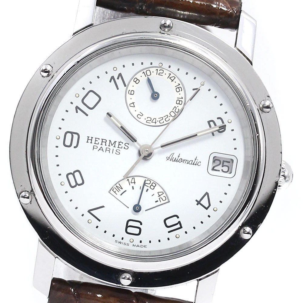 HERMES エルメス クリッパー オートマチック パワーリザーブCL2.810 HERMES エルメス クリッパー オートマチック パワーリザーブCL2.810