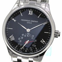 ☆未使用品 ★保証書付き【FREDERIQUE CONSTANT】フレデリック・コンスタント オルロジカル FC-285X5B4/6 クォーツ メンズ_738816【ev20】_画像1