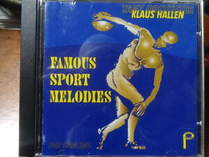 ☆Klaus Hallen Tanz Orchester クラウス・ハーレン/Famous Sports Melodies　輸入盤中古CD　社交ダンス