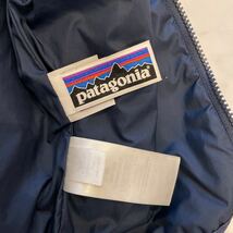 パタゴニア patagonia キッズ 5才　ベスト　ジャケット　ネイビー　アイボリー　ファー　美品　ハワイ購入　ベージュ　アウター　秋冬_画像5