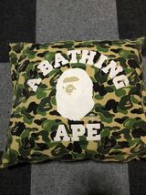 BAPE KUSHION アベイシングエイプ クッション グリーン アベイシングエイプ_画像1