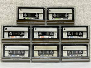 ●○V040 TDK カセットテープ CrO2 POSITION SUPER AVILYN SA-C90 他 8本セット○●