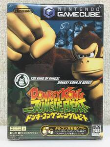 ●○S670 未開封 GC ゲームキューブ ソフト DONKEYKONG JUNGLEBEAT ドンキーコング ジャングルビート○●