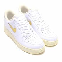 生産終了 26.5cm US8.5 NIKE AIR FORCE 1 07 LX LOW white Jewel Pale Vanilla エアフォース ワン ロー ジュエル AF1 白 ホワイト バニラ_画像2