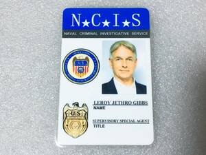 ☆ アメリカ 人気 捜査系 映画 ドラマ グッズ NCIS ネイビー犯罪捜査班 SSA リロイ ジェスロ ギブス マーク ハーモンさん IDカード T01B ☆