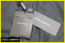 【送料無料】新品ドルチェ＆ガッバーナ （DOLCE&GABBANA） ナイロンステンカラーコート（濃紺：ダークネイビー）サイズ48_画像10