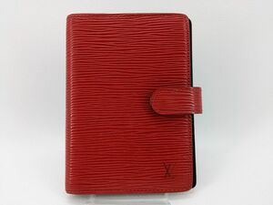 LOUIS VUITTON ルイヴィトン R20057 アジェンダPM 手帳カバー エピ カスティリアンレッド ◆3107/SBS通り店