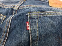 LEVI’S 501XX ジーンズ ブルー SIZE 76cm(W30) 2000年製 555 バレンシアガ工場 米国製 BIGE デニム リーバイス ◆3109/宮竹店_画像6