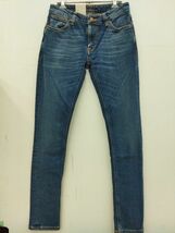 【タグ付き美品】NUDIE JEANS ヌーディージーンズ 50161-1053 Skinny Lin 967 デニムパンツ ボトム Gパン コットン◆3110/宮竹バザール店_画像1