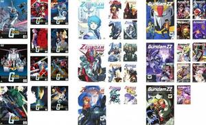 機動戦士ガンダム 全36枚 全11巻 + Z 全13巻 + ZZ 全12巻 レンタル落ち 全巻セット 中古 DVD