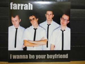 FARRAH / I WANNA BE YOUR BOYFRIEND 7 Rubinoos カバー