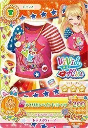 アイカツ！　PA-052　アメリカンペイントTシャツ