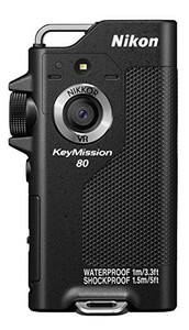 Nikon waterproof wearable camera KeyMission 80 BK black 