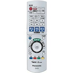 Panasonic ハイビジョンDVDレコーダー用リモコン EUR7658YE0