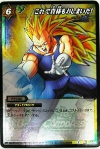 ミラクルバトルカードダス ミラバト ドラゴンボール レア これで貴様もおし