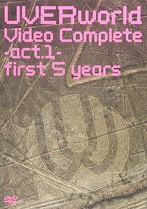 UVERWORLD VIDEO COMPLETE-ACT.1-FIRST 5 YEARS [DVD]（中古品）