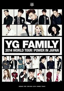 YG FAMILY WORLD TOUR 2014 -POWER- in Japan (DVD3枚組)（中古品）