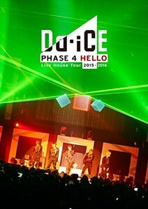 Da-iCE Live House Tour 2015-2016 -PHASE 4 HELLO-(初回盤) [DVD]（中古品）