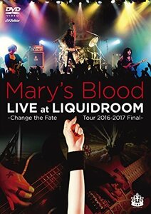 LIVE at LIQUIDROOM ~Change the Fate Tour 2016-2017 Final~(DVD)（中古品）