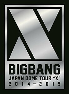 BIGBANG　JAPAN DOME TOUR 2014~2015 “X -DELUXE EDITION- (Blu-ray2枚組（中古品）