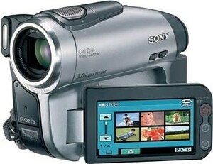 ソニー SONY DCR-DVD403 S デジタルビデオカメラ(DVD方式)