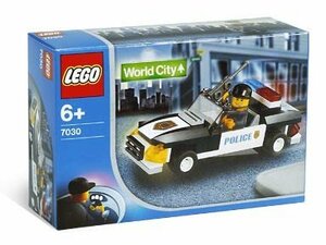 LEGO World City Squad Car, 7030, 51 Pieces, Police