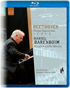 Daniel Barenboim - Beethoven Piano Concertos 1-5 [Blu-ray]