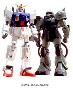 HG 1/144 RX-79 ガンダム VS MS-06J ザクII (機動戦士ガンダム 第08MS小隊)