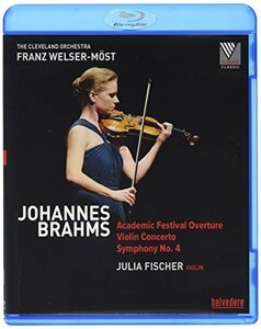 ブラームス・ツィクルス1 - ヴァイオリン協奏曲ニ長調/交響曲第4番[Blu-ray