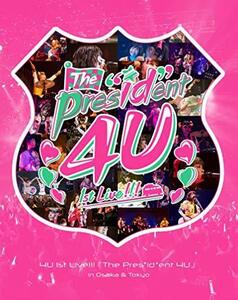 4U 1st Live!!!「The President 4U」in Osaka & Tokyo【初回限定盤】 [Bl（中古品）