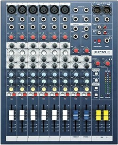 Soundcraft sound craft compact * analog mixer EPM6