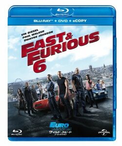 ワイルド・スピード EURO MISSION ブルーレイ+DVDセット(E-Copy) [Blu-ray]（中古品）