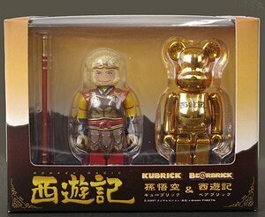 KUBRICK Monkey King & запад . регистрация BE@RBRICK SET ABS&PVC покрашен action figi