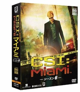 CSI:マイアミ コンパクト DVD-BOX シーズン6（中古品）